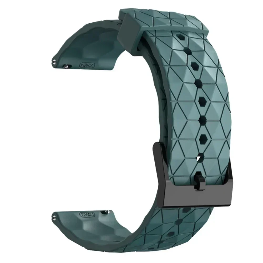 Versatile Silicone Strap - 20/22mm Durable Replacement Wristband