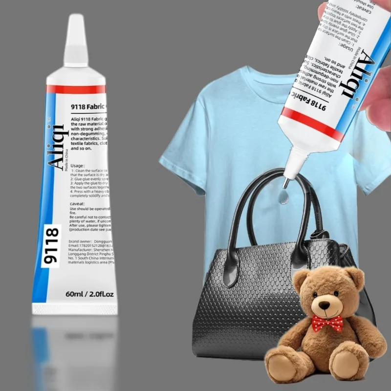 Repair Glue 15/60ml Strong Fabric Waterproof Agent Dry Patching Versatile Seam Adhesive For Clothing Textiles