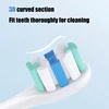 Replacement Brush Heads Suitable for All Series Models of USmile Soft DuPont Nozzles Vacuum Sealed Packaged 4