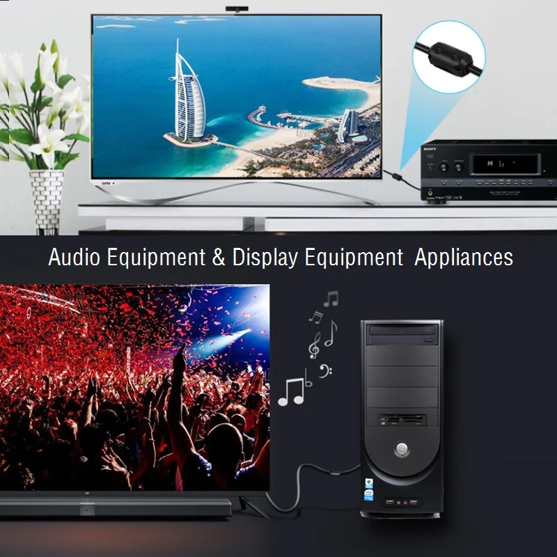 RFI EMI   , Ŀ   Ȩ  HDMI AV  ڵ  Ʈ ھ Ŭ, 7.0mm, 3 