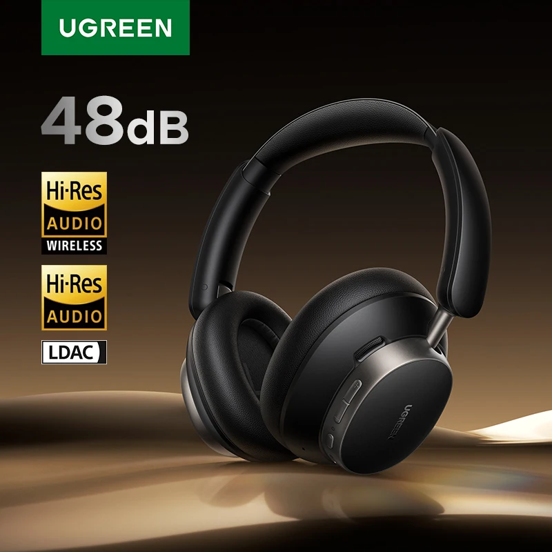 UGREEN Studio Pro ノイズキャンセリングヘッドホン UGREEN Studio Pro 48dB ANC ワイヤレスヘッドホン オーバー