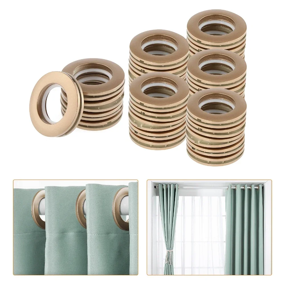 50Pcs 7.3cm Curtain Eyelet Rings Curtain Grommets Inner Diameter 4cm for curtain grommets