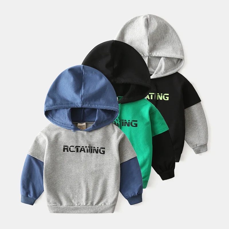 

Детская толстовка с капюшоном: Новое поступление на весну 2024, Детская толстовка с капюшоном и рукавами в стиле пэчворк, для возраста 3-8 лет