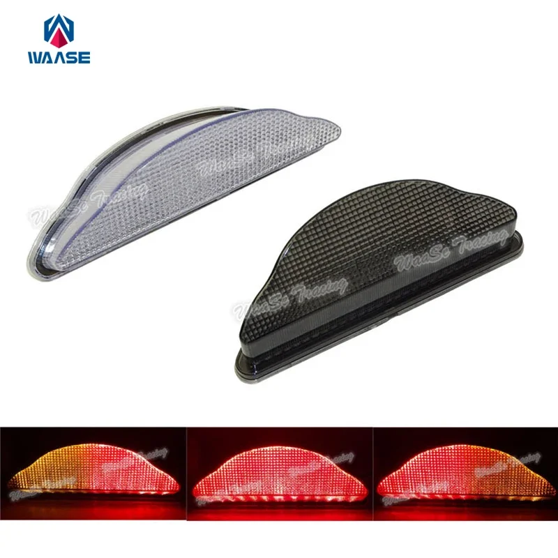 Waase EMARK задние стоп-сигналы, Интегрированный Светодиодный фонарь для 2002 2003 2004 2005 2006 2007-2009 YAMAHA Road Star XV1700 Warrior