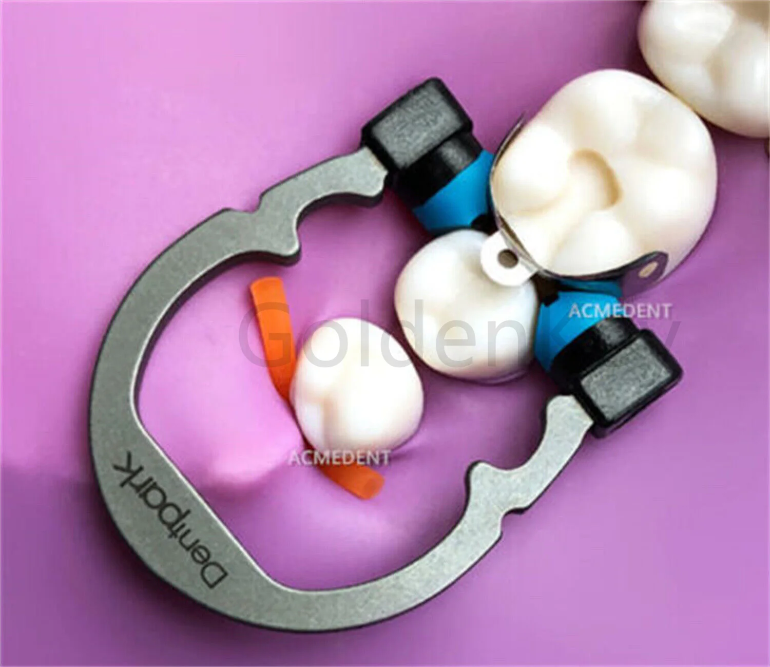

1Pcs Dental Titanium Alloy Ring Matrix Clamp Non Defromation Clip Fits Garrison