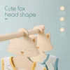 5/10 Pcs Baby Hanger Rack Cute Foxs Shape Baby Wooden Clothes Hanger Home Girls Princess Room Nursery Decor For Kids Present 3