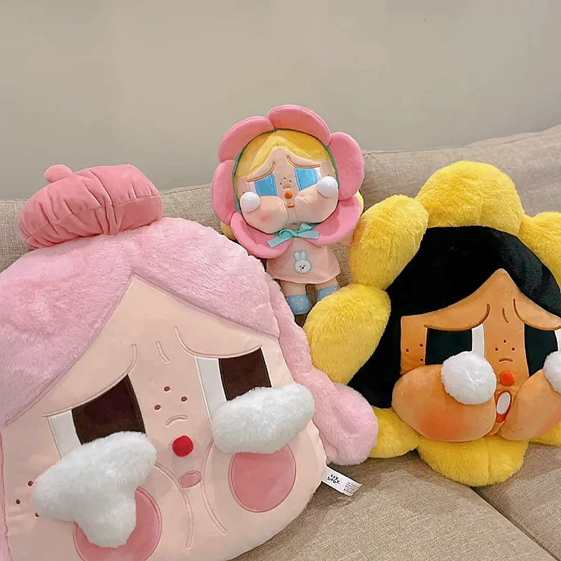 

Crybaby Sadness Club Series Pillow Yellow Pink Plush Gift Surrounding Plush Doll Cute Toy Gift For Friends