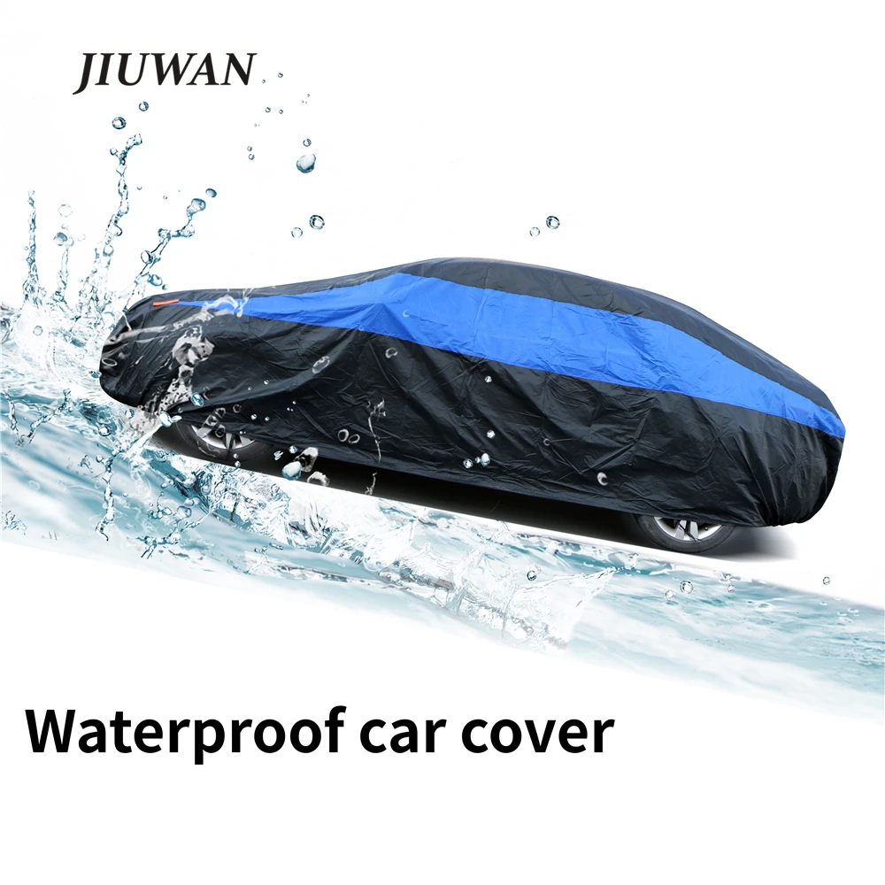 1pc Exterior Car Cover Universal Waterproof Dustproof UV Protection Car Protective Cover for Hatchback Sedan SUV Full Covers