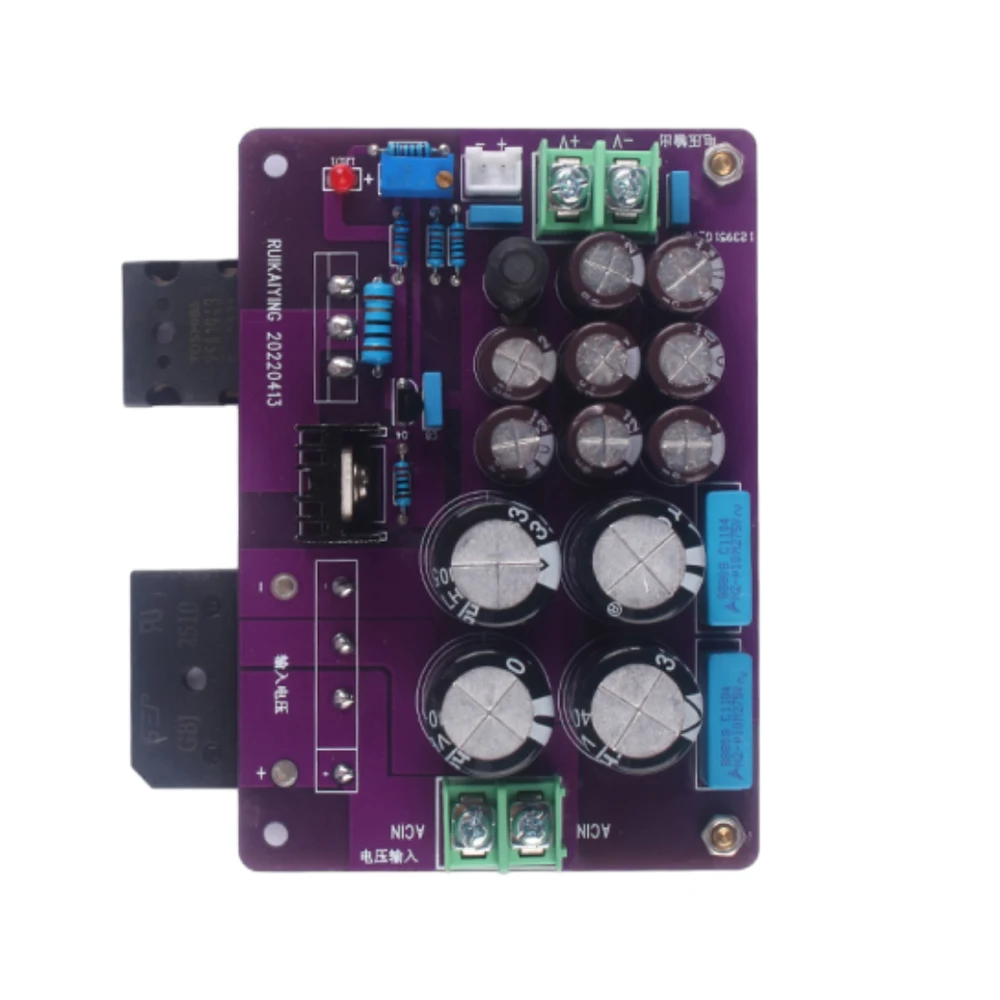 DC Regulated Linear Power Supply Board A1943 High Current Low Noise Low Internal Resistance Voltage Adjustable Power Supply