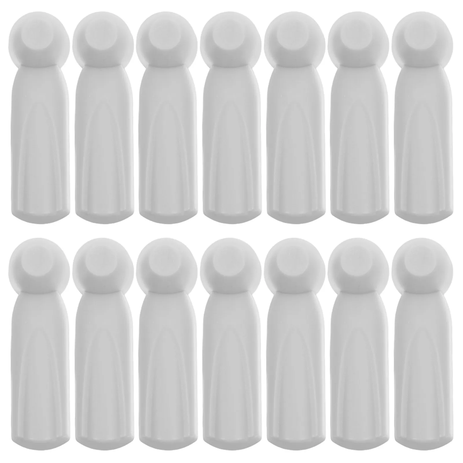 20Pcs 자기 잠금 의류 보안 태그 밝은 회색 재사용 가능한 하드 도난 방지 라벨 의류 신발 모자 소매 보안