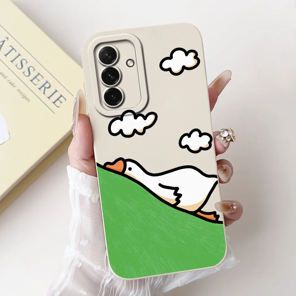 Cute Rabbit Cartoon Soft Silicone Frosted Matte Phone Case Cover