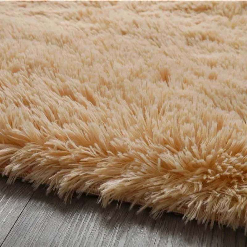 Hall Carpet Living Room Bedroom Home Decor Large Mats Non-Slip Girl Children's Room Furry Rug