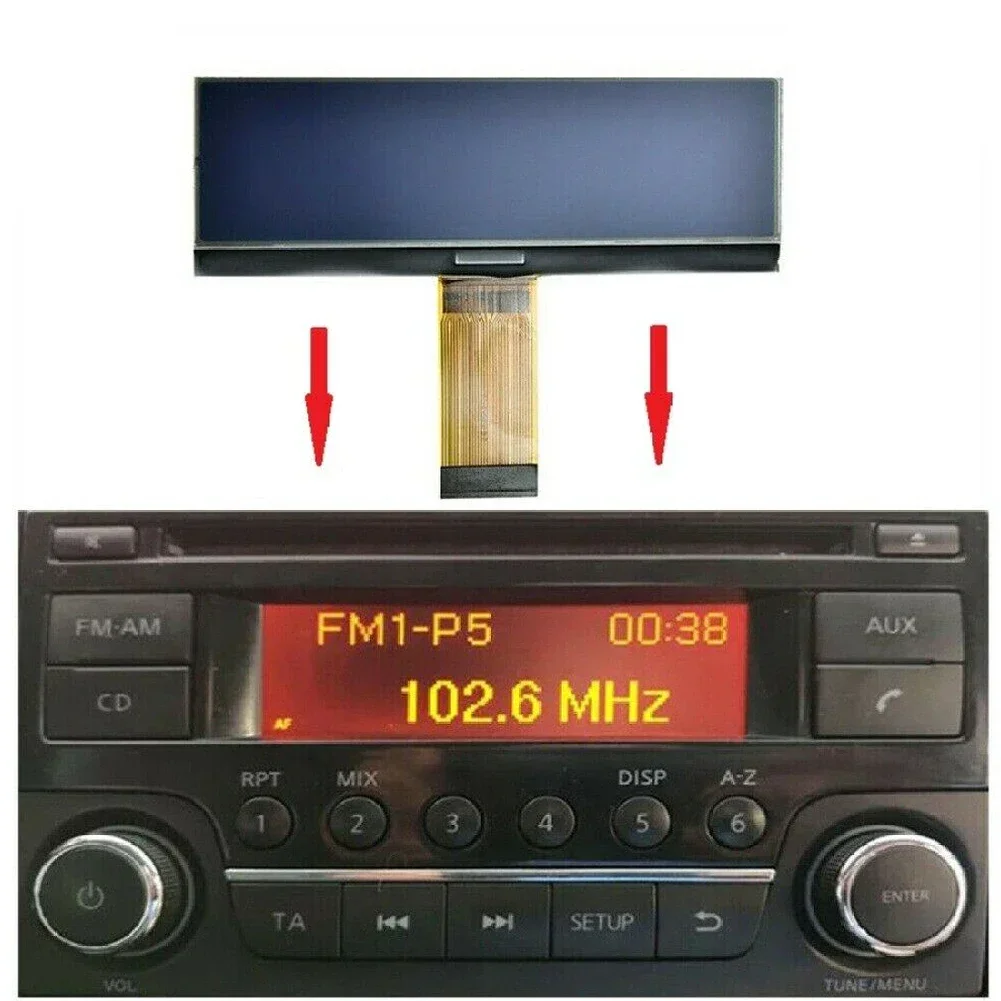 Car Radio Replacement LCD Screen Display for Nissan Qashqai Juke Micra Navara NV200 Instrument Cluster Dashboard Pixel Repair