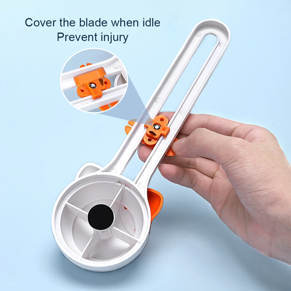 360&deg; Rotary Adjustable Circular Cutting Tools for Journal Photo Scrapbooking paper cutter circular cutter