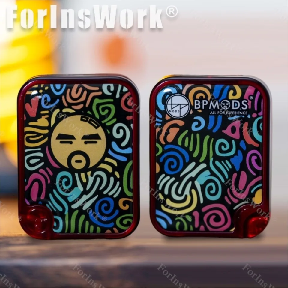 BPMODS 値札フィジェットプッシュスライダー上下 EDC PMMA スライダー