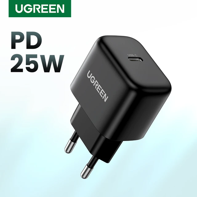 UGREEN USB C Charger 25W Support Type C PD Fast Charging Portable