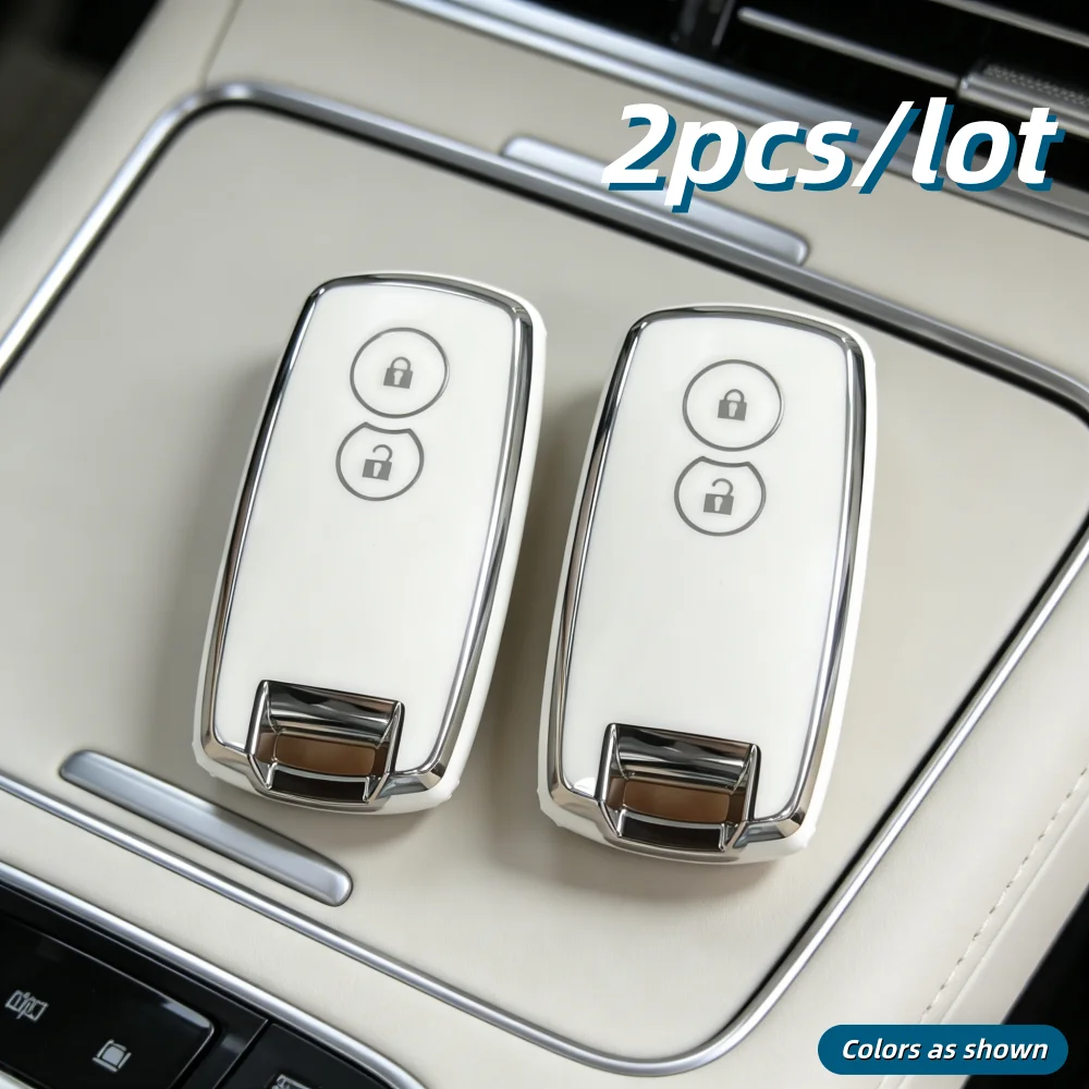 Deluxe Car Key Case Covers - Set of 2