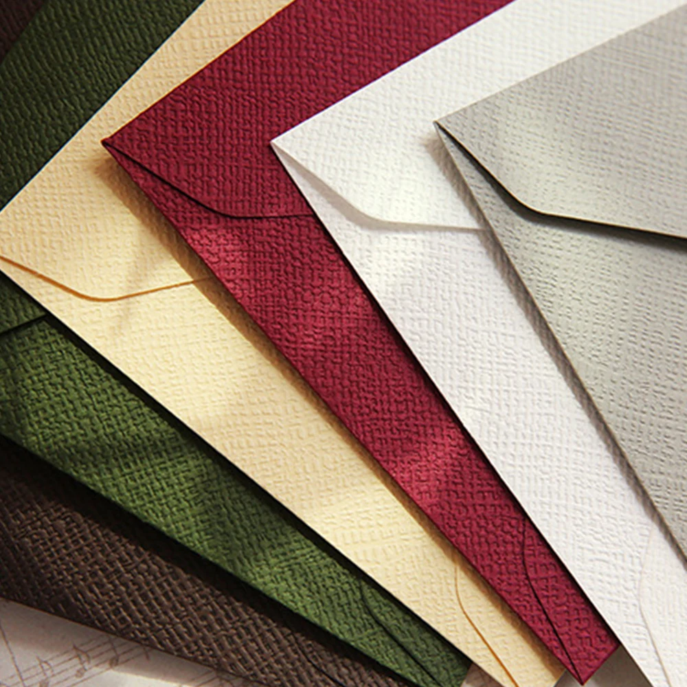 16.1*11.2cm Vintage Linen Textured Envelopes Valentine's Day Gift Envelopes Wrapping Paper Greeting Card Packing kraft paper envelopes,mailing envelopes,mini envelopes,window envelopes,mailing bags,express bag,gift card envelopes
