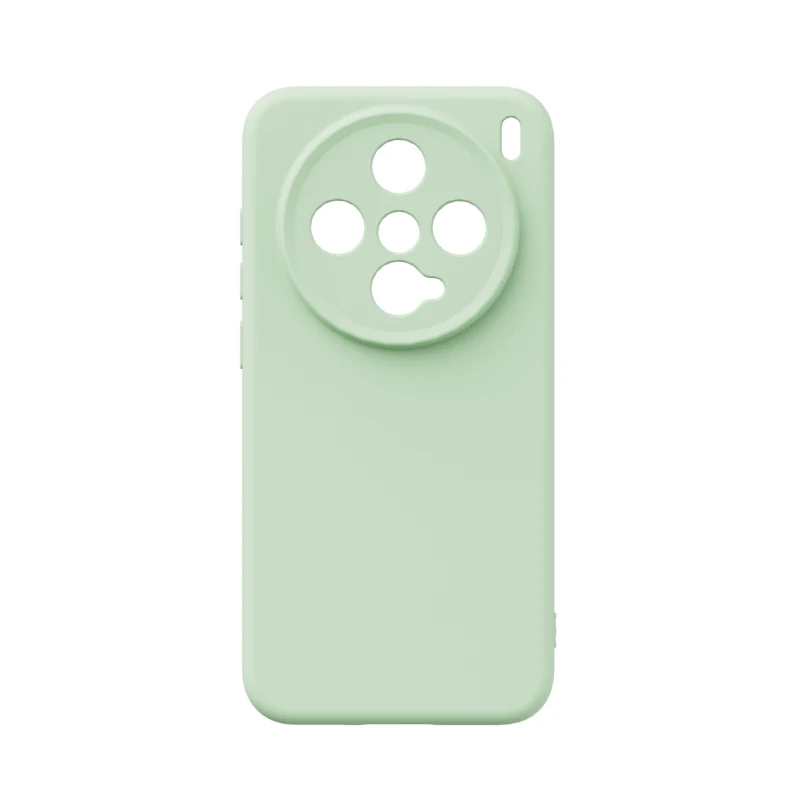 Shockproof Soft Liquid Silicone Phone Case with Slim Skin and Precise Camera Protection
