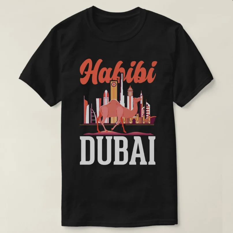 

I Love Dubai T-Shirt New 100% Cotton O-Neck Summer Short Sleeve Casual Mens T-shirt Size S-3XL