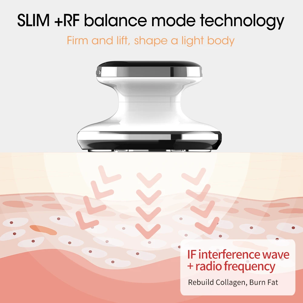 EMS RF Radio Frequency Slimming Machine Fat Burner Slim Shaping Device Cellulite Massager for Weight Loss