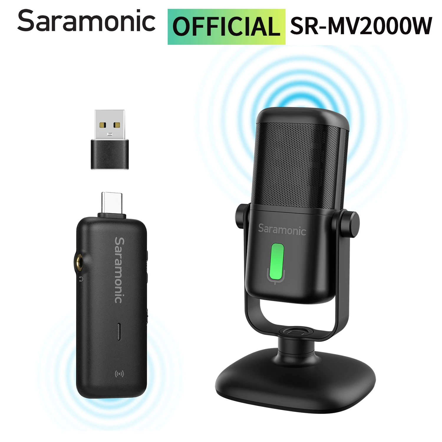 Saramonic-SR-MV2000W-Studio-Mikrofon-USB-Nirkabel-untuk-Komputer-PC ...