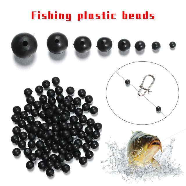 100 PCs/Lot 3mm-12mm Fishing Beads Space Stopper Black Round Soft/Hard Rubber Beads Fishing Lures Hook Rig Accessories 100 PCs/Lot 3mm-12mm Fishing Beads Space Stopper Black Round Soft/Hard Rubber Beads Fishing Lures Hook Rig Accessories