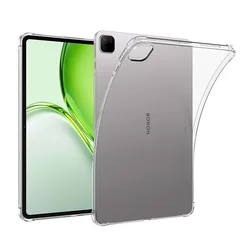 Durable Transparent Silicone Tablet Case, 13 - Inch with Thickened Airbag Cushions for Pad X9b Max13in 2026 (Clear)