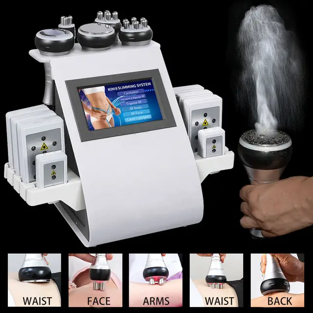 6 in 1 Vacuum 40K Lipo Slimming Ultrasonic Liposuction