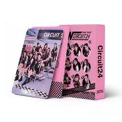 55pcs/ TWICE 2023 New Postcard Photo Lomo Cards New Album FORMULA OF LOVE THE FEELS TASTE OF LOVE Cards Kpop TWICE Photocards