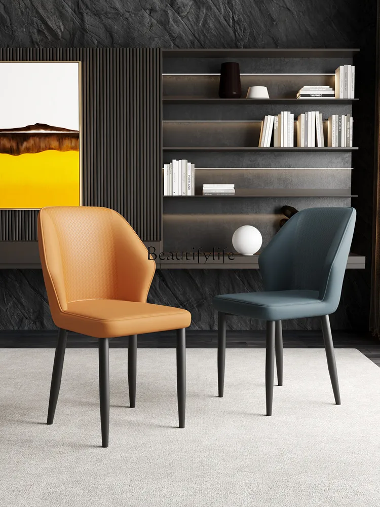 

Italian Minimalist Dining-Table Chair Household Minimalist Rich Chair