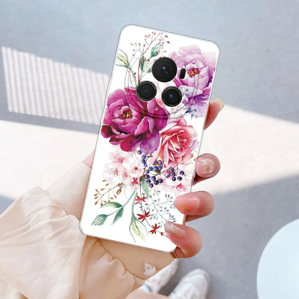 Clear Soft Silicone Fashion Phone Case - Protective Back Cover