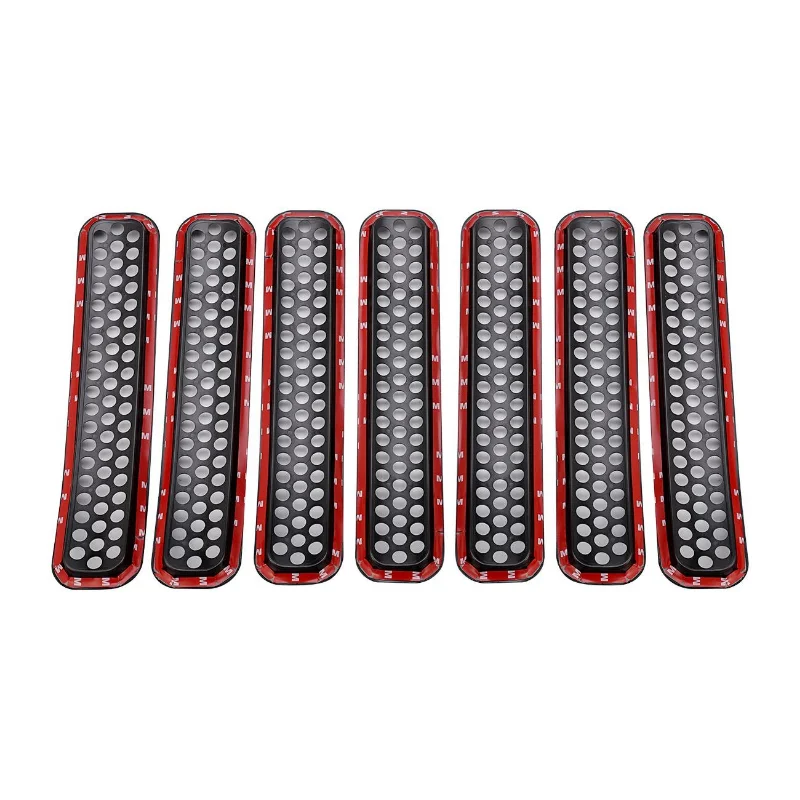 Off Road 4x4 Accessori esterni Griglia anteriore Griglia con rete per Jeep Wrangler Rubicon Sahara Sport JK 2007-2017  34