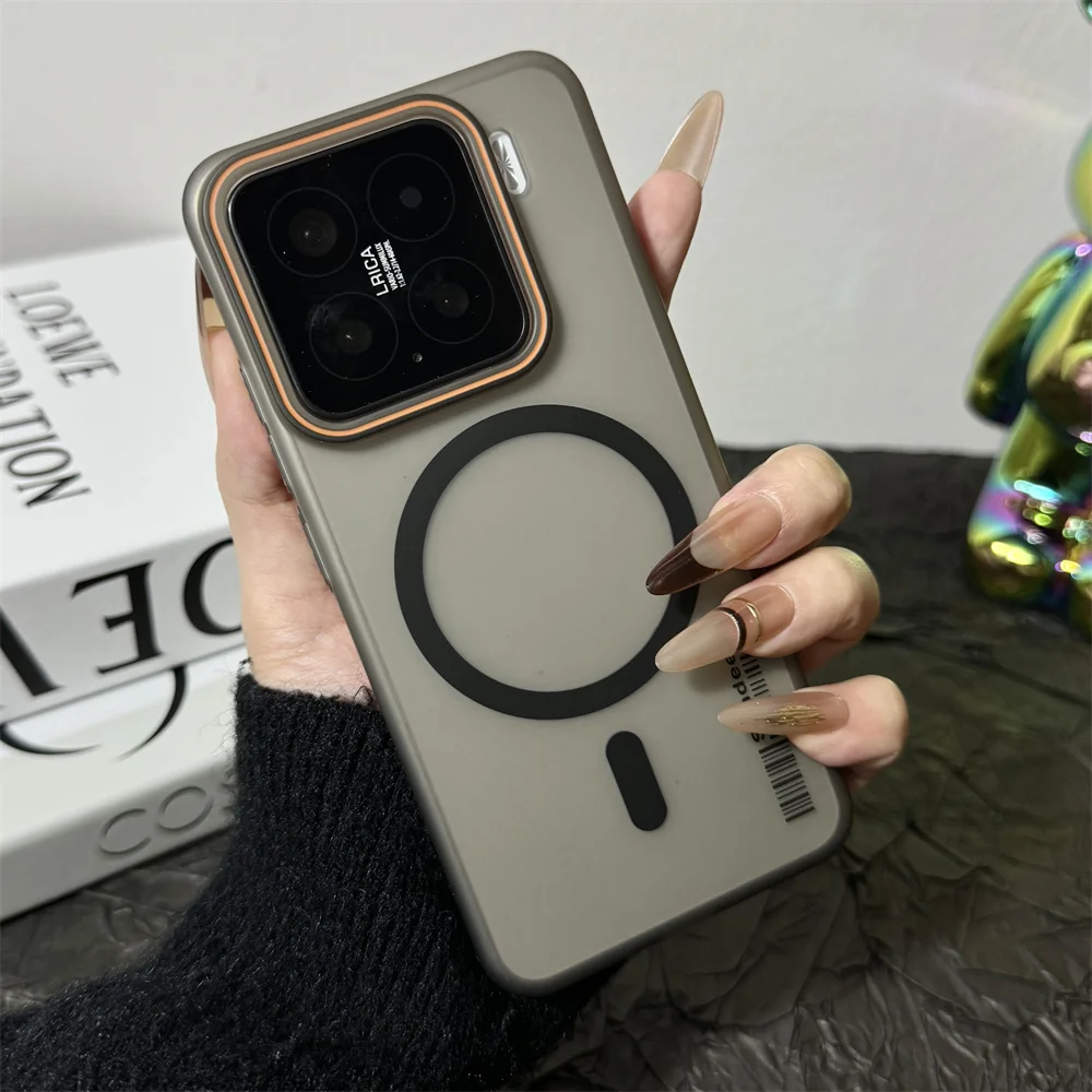 Ultra Thin Frosted Translucent Candy Hard Case with Wireless Charging