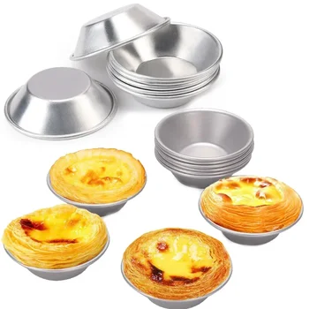 10-Piece Egg Tart Molds 1