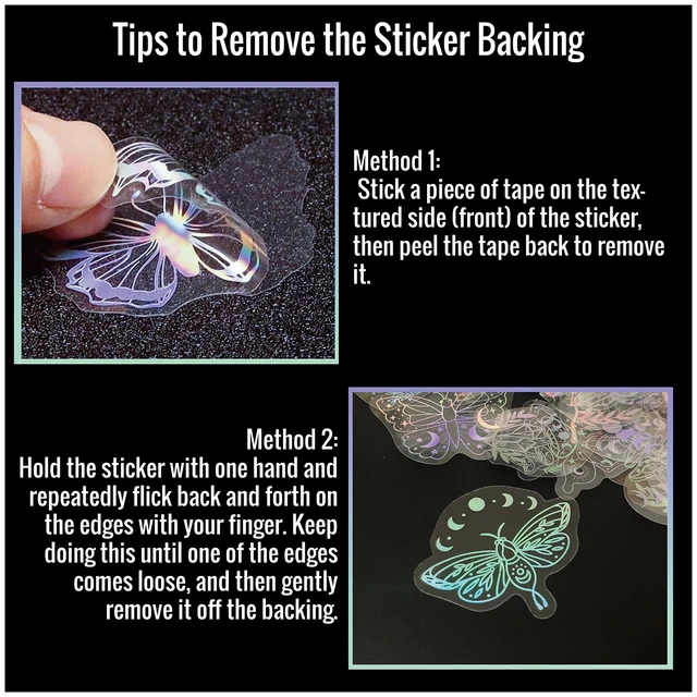 Holographic Glitter Decals 3