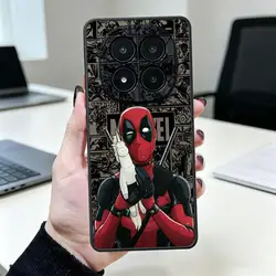 Deadpool Cool Design Phone Case - Stylish Protective Back Cover for Redmi Note 13 5G (Mix01)