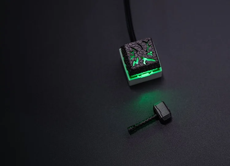 clássico retro transparente chave boné terno esc botão personalizado keycaps
