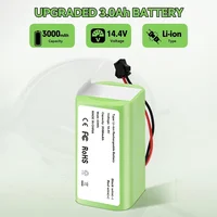 Batterie de remplacement pour aspirateur Eufy RoboVac 11 11S 30C 25C 15C 35C G10 hybride G20 G30 Verge 3500mAh, 14.4V PA04 4