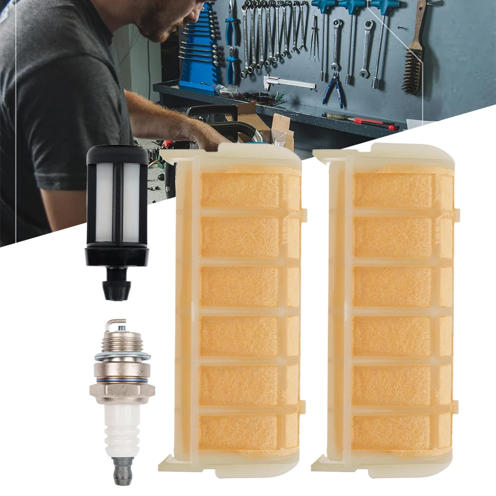 MS250 Air Filter Kit Stihl 021 023 025 MS210 MS230 MS250C MS210C MS230C Chainsaw Parts Fuel Filter Spark Plug air filter motorcycle air filter