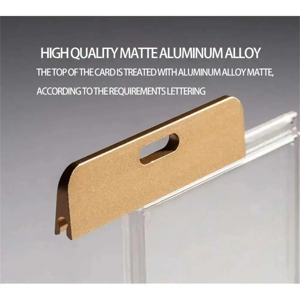 Acrylic Transparent Display Stand Desk Sign Label Frame Price Tag Display Business Card Holders