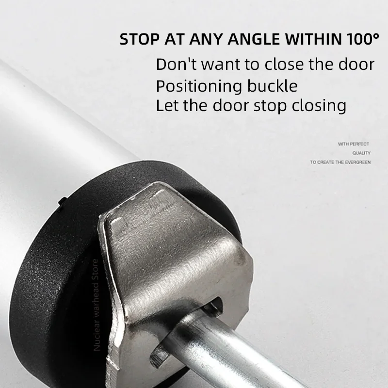 Automatic Door Soft Close 90 Degrees Within The Positioning Stop Buffer Adjustment,Door Closer Furniture Hardware