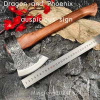 Outdoor high hardness logging, obstacle removal, chopping wood, garden firefighting, emergency woodworking axe 1