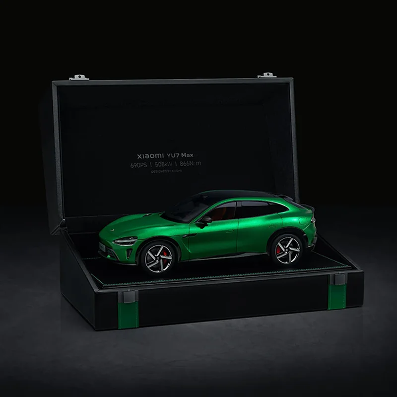 新品 xiaomi yu7 1:18 自動車合金モデル シルバー New Xiaomi Yu7 1:18 Yu7 Official Genuine Original Stock