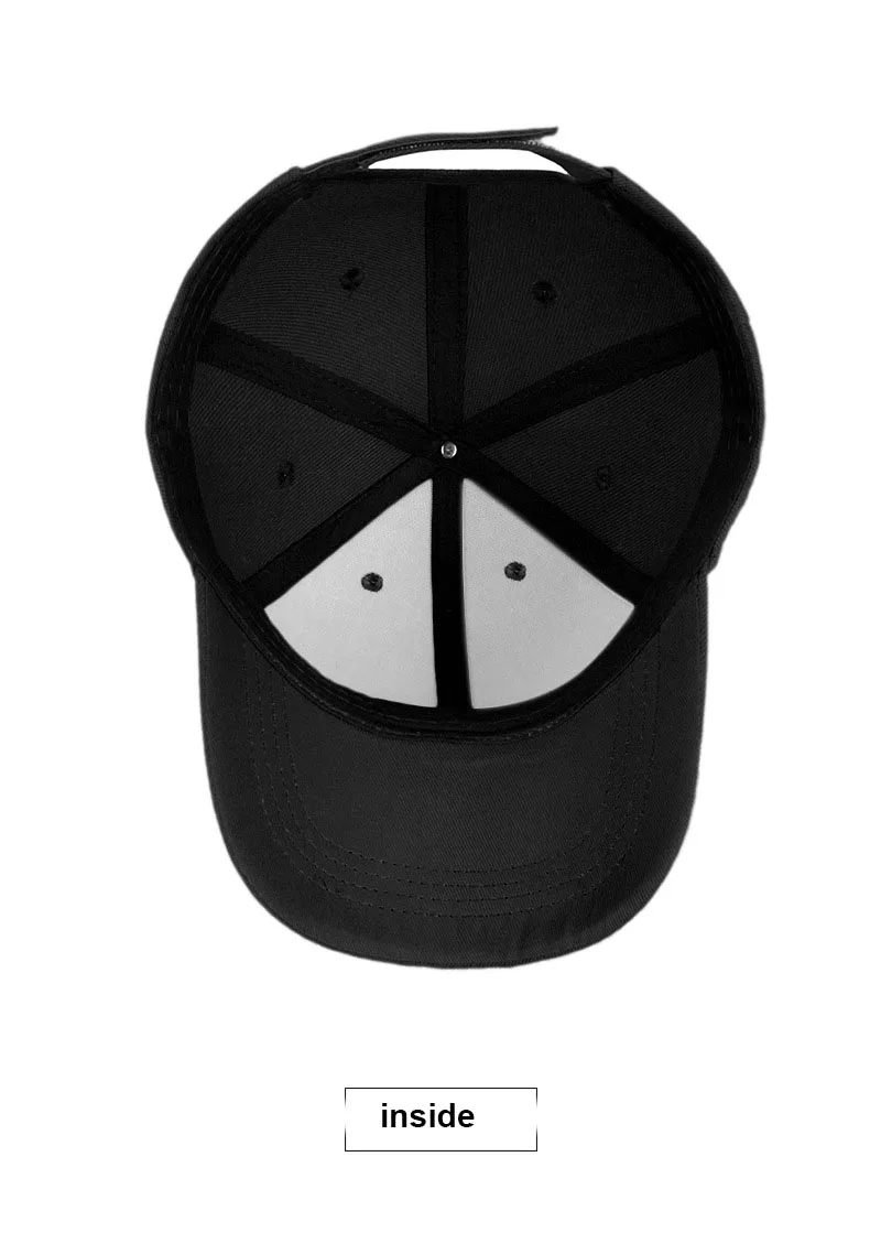 Custom Logo Diy Baseball Cap Unisex Adjustable Men Women Sport Trucker Hat Solid Color Personalized Print Hip Hop Dad Caps 5