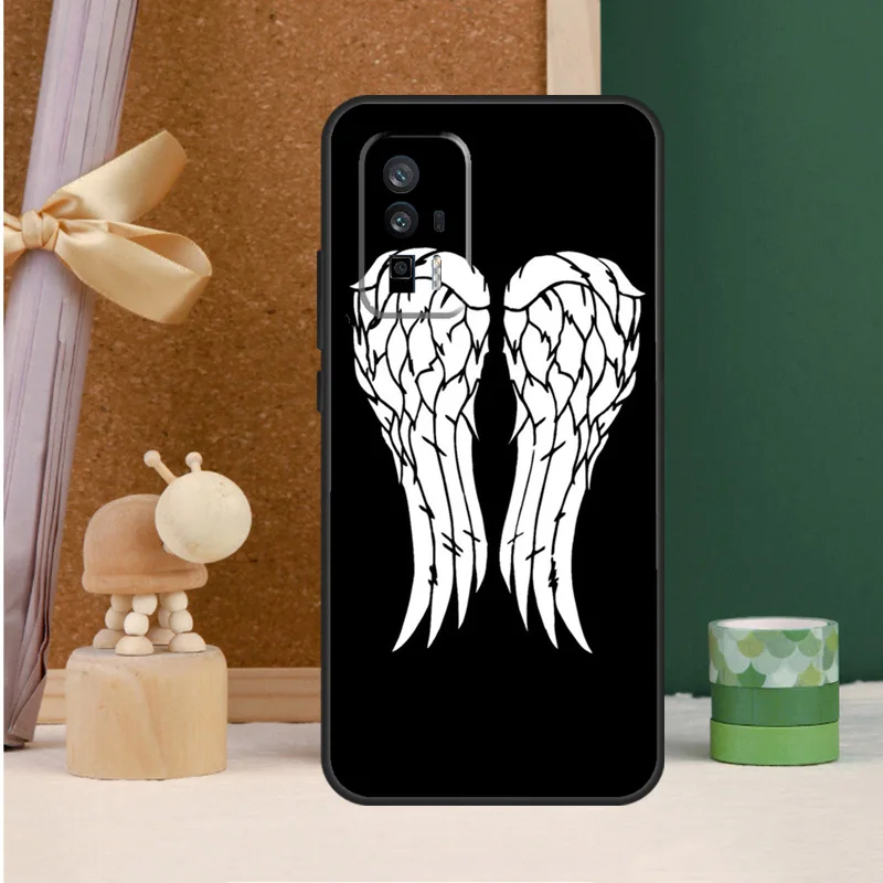 Daryl Dixon Wings Zombie Case For POCO X6 Pro X3 X4 X5 M6 Pro F5 F3 M5s Xiaomi 13T Pro 11T 12T 12 13 14 Ultra Cover