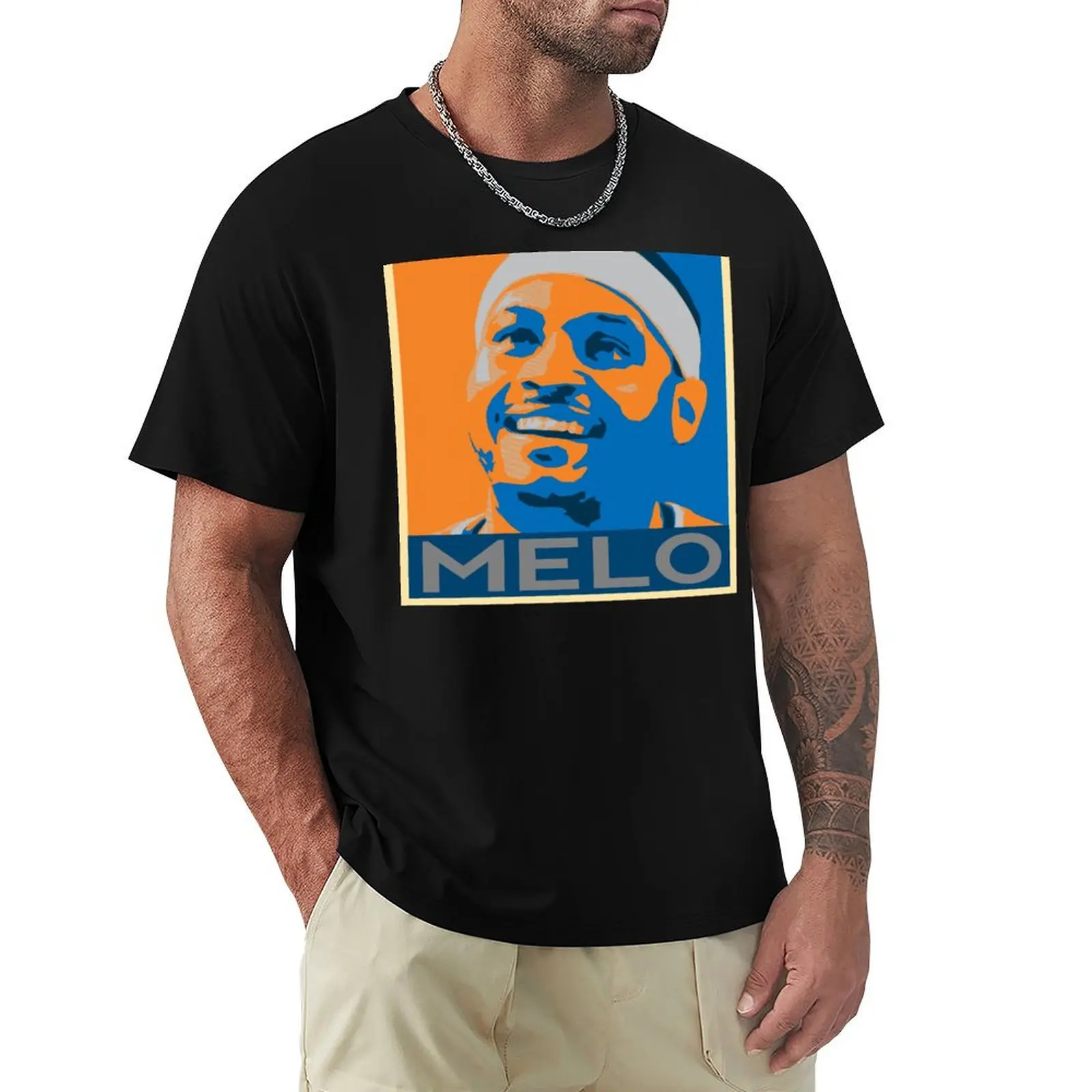 

Stay Melo T-shirt summer tops animal prinfor boys Men's t-shirts