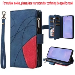 Premium Wallet Case for Realme 11X 5G (Blue)