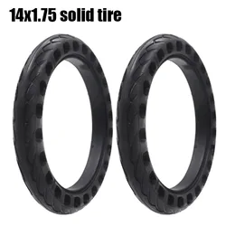 14 inch 14x1.75 Solid Tire Non-inflatable For Children's Bicycle Electric 14x1 3/4 Block Practice