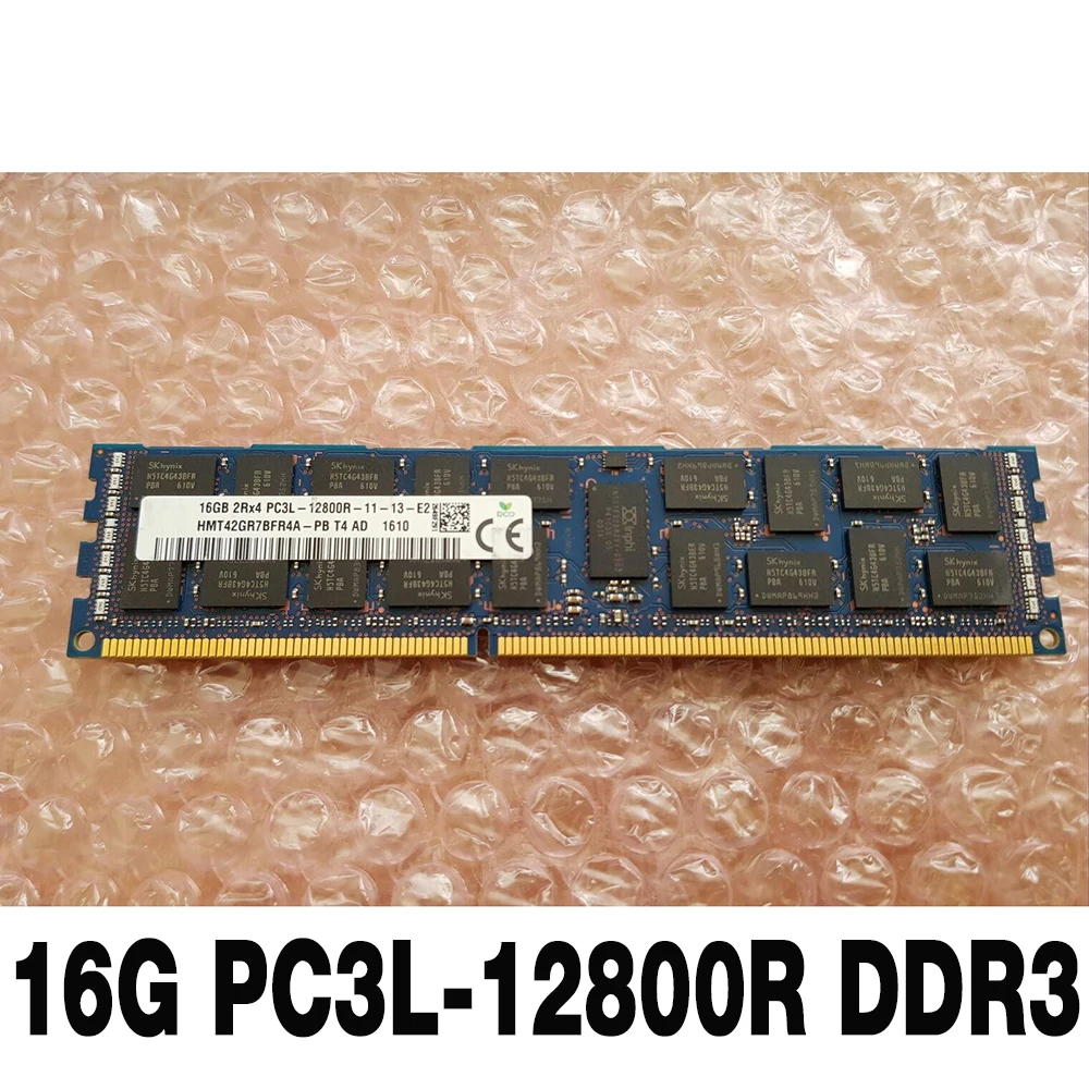 

1PCS For SK Hynix RAM 16GB HMT42GR7BFR4A-PB Server Memory High Quality Fast Ship 16G 2RX4 PC3L-12800R DDR3